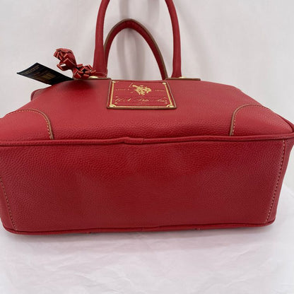 Red US POLO ASSN Tote