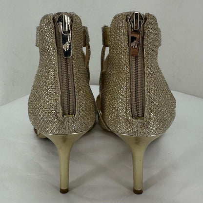 GOLD W Shoe Size 8 MARC FISHER Heels