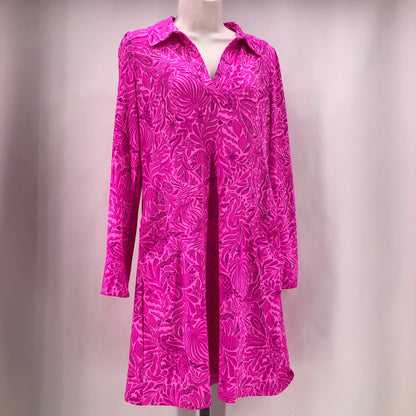 Size M LILLY PULITZER fleur de lis Dress