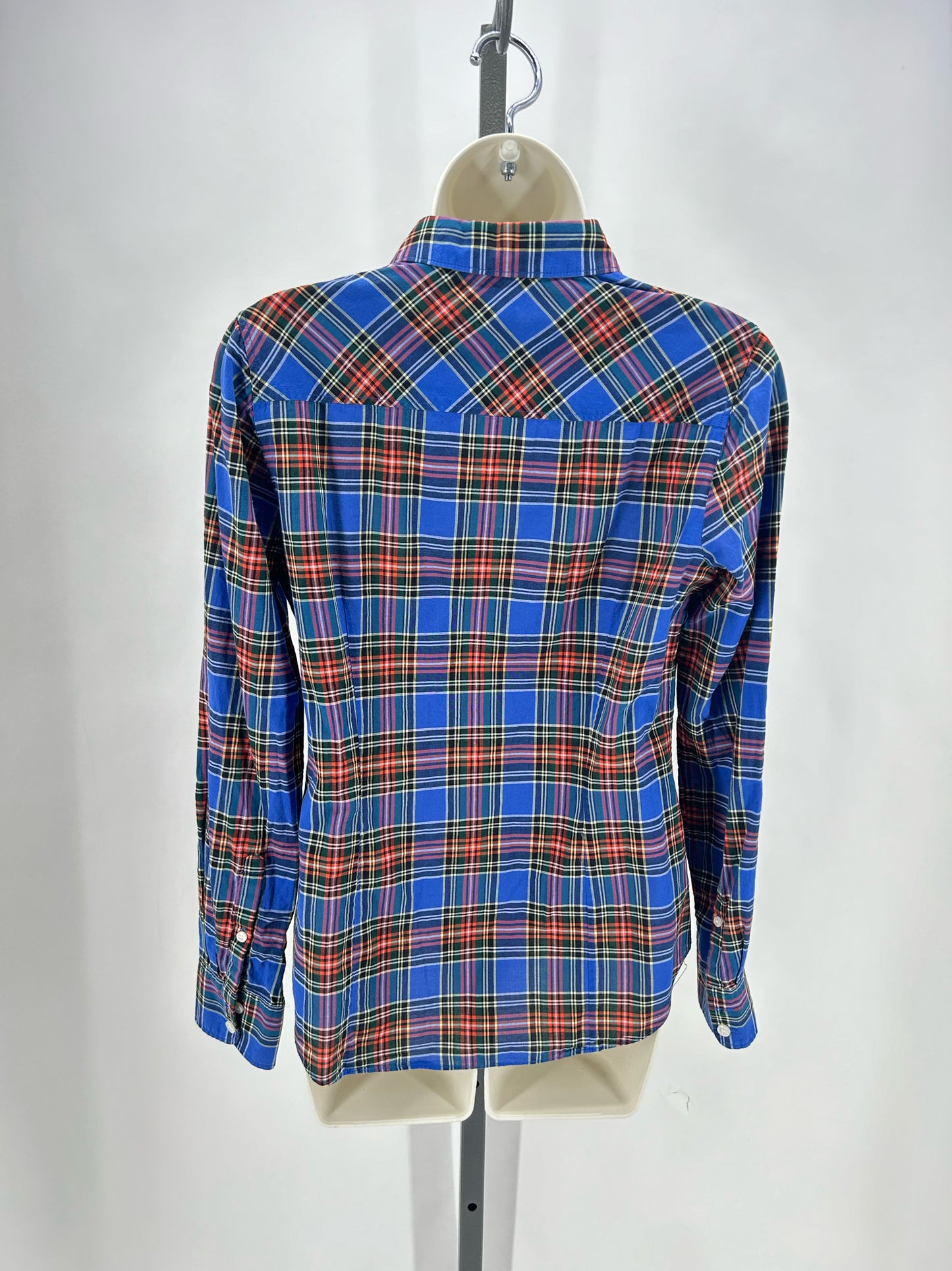 Size S J CREW Plaid Shirt