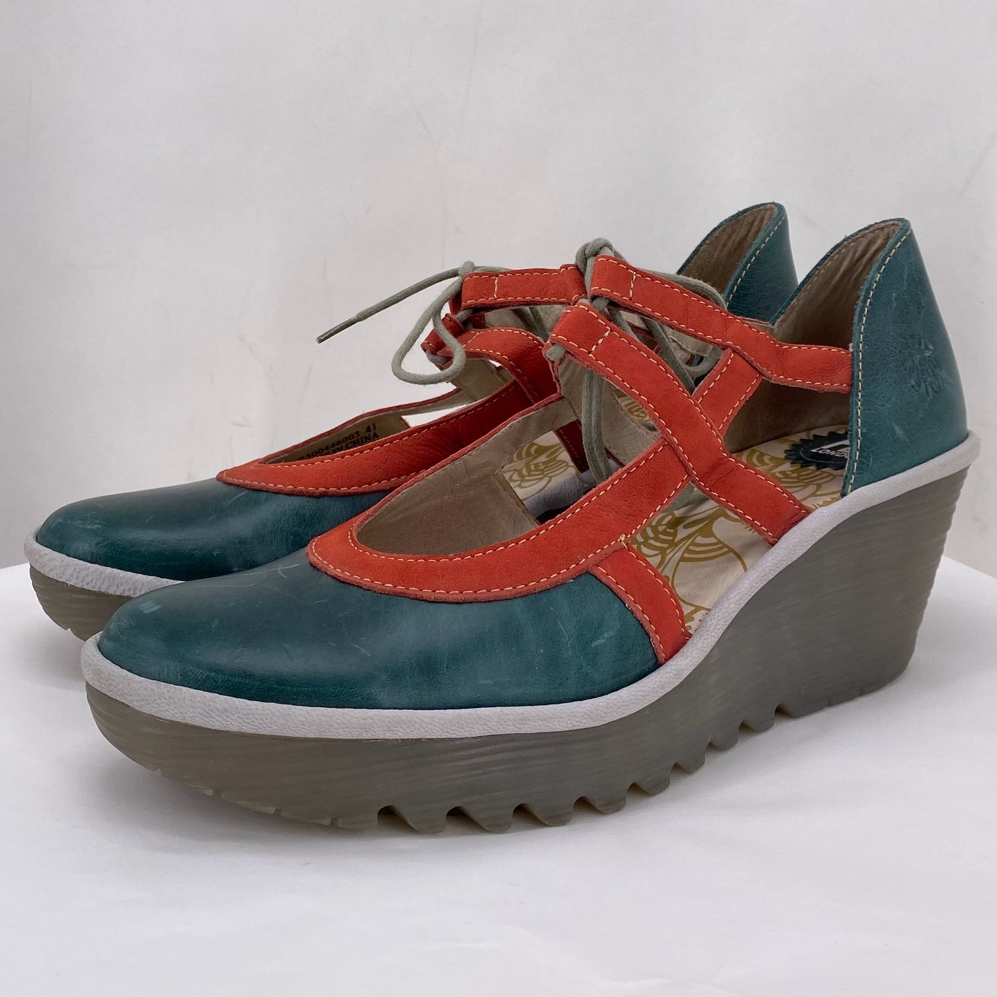 Green W Shoe Size 41 LONDON FLY shooties/booties