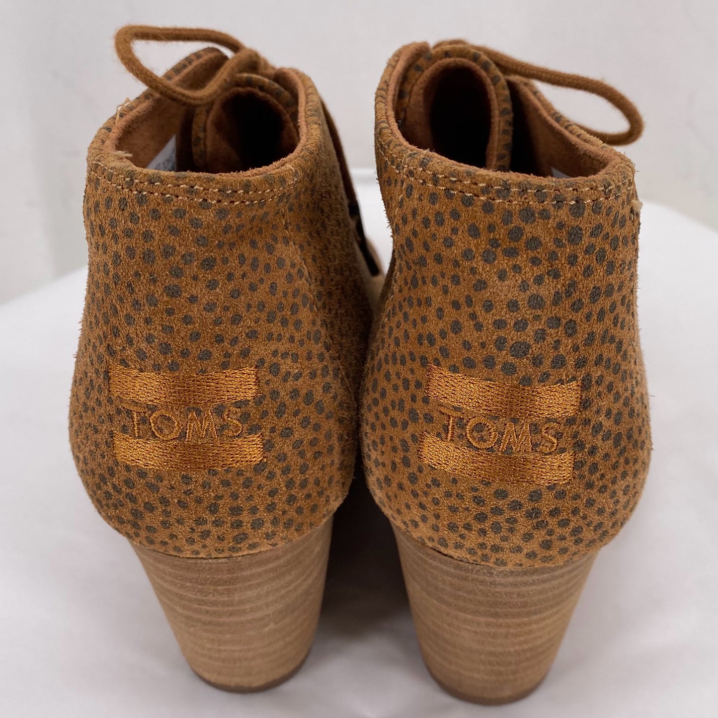 Caramel W Shoe Size 8 TOMS Wedge