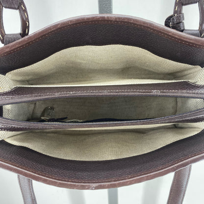 BROWN BRIGHTON Leather Shoulder Bag