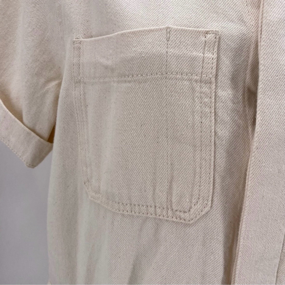 Size 6 EVERLANE Denim ROMPER