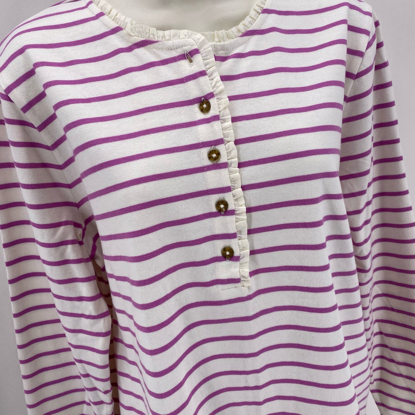 Size L J CREW Stripe Shirt