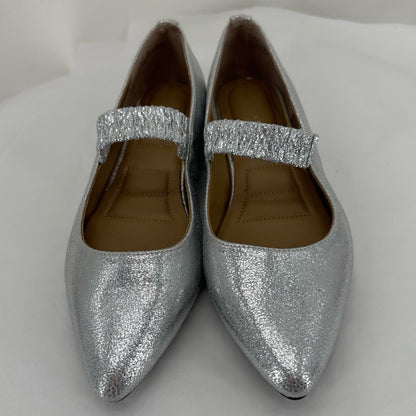 Silver W Shoe Size 7 KELLY & KATIE Flats