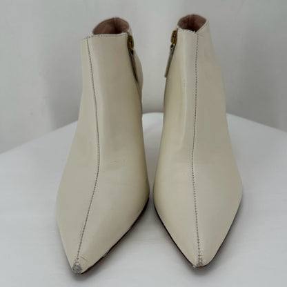 Cream W Shoe Size 8.5 J CREW shooties/booties