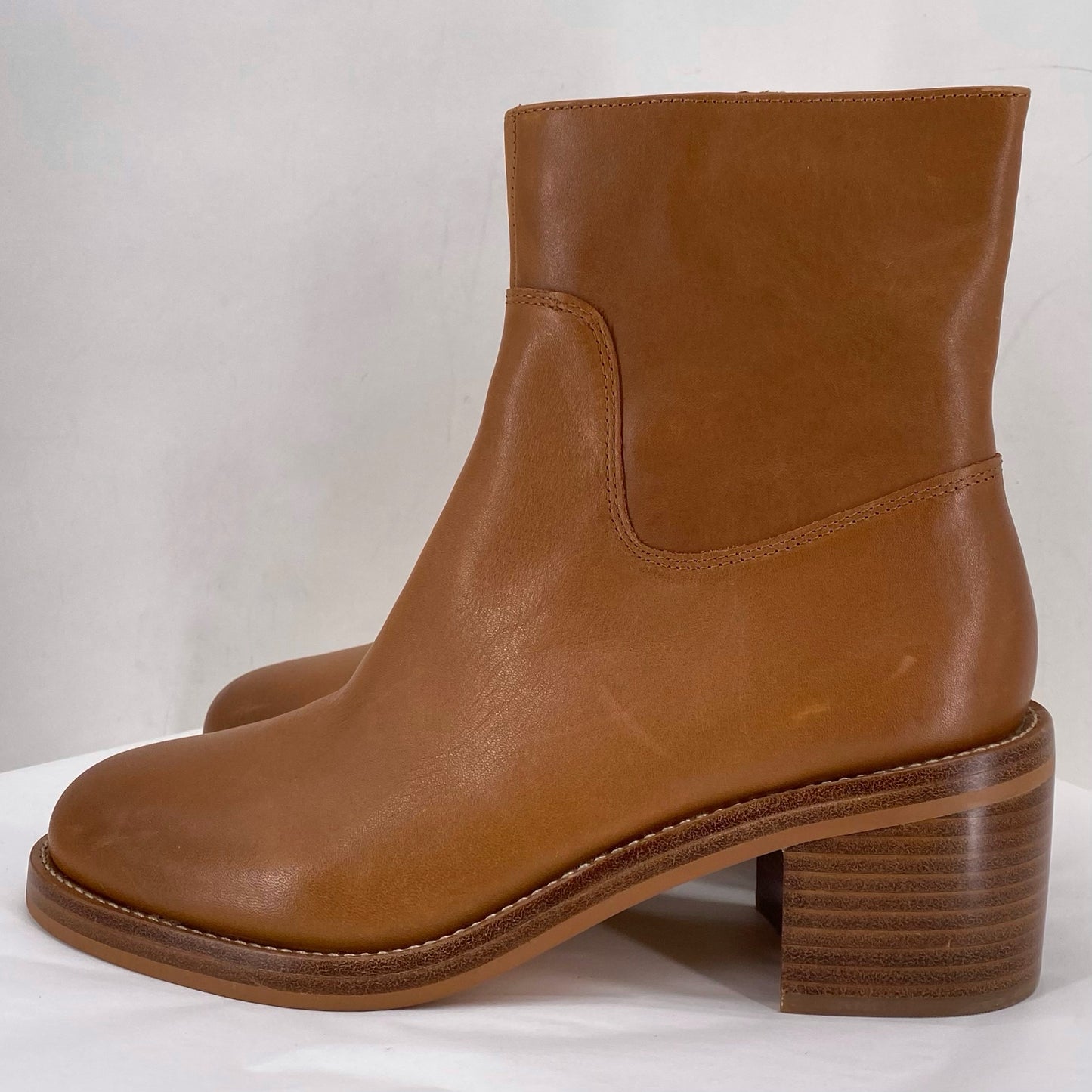 BROWN W Shoe Size 8 J CREW Boots