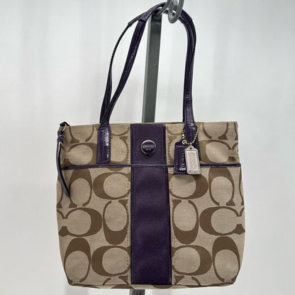 Tan COACH Tote