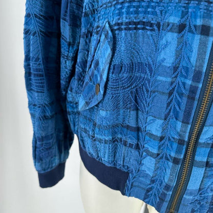 Size S JOHNNY WAS Plaid Jacket