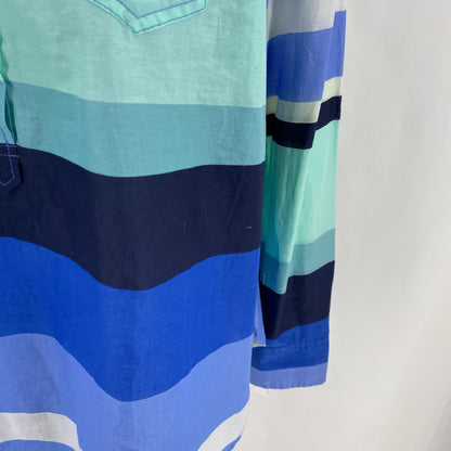 Size L J CREW Stripe Shirt