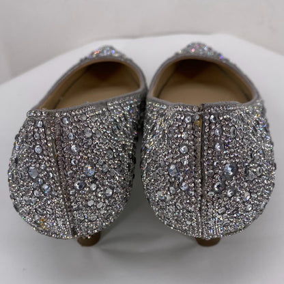 Silver W Shoe Size 6.5 Betsy Johnson Heels