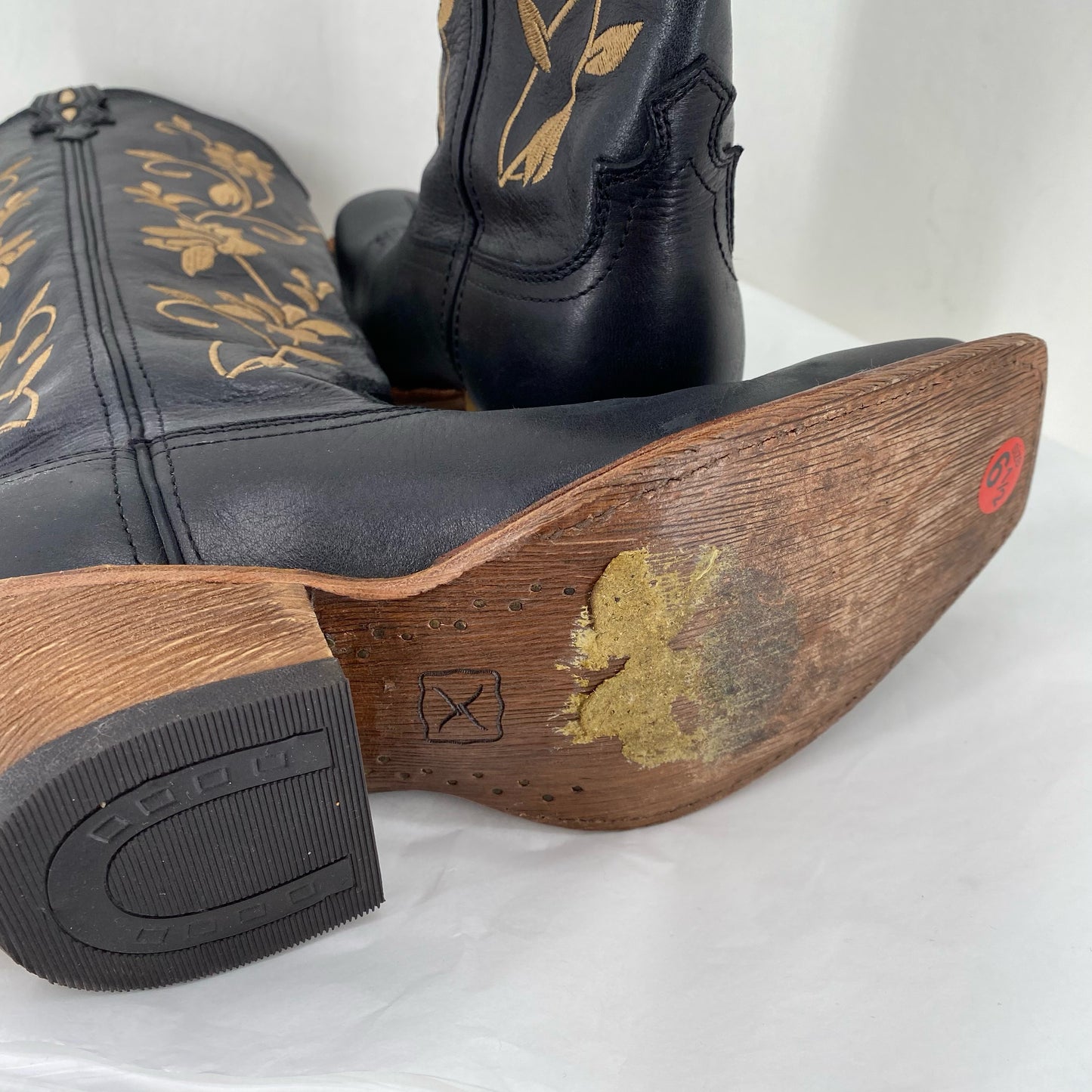 Black W Shoe Size 6.5 TWISTED X Boots