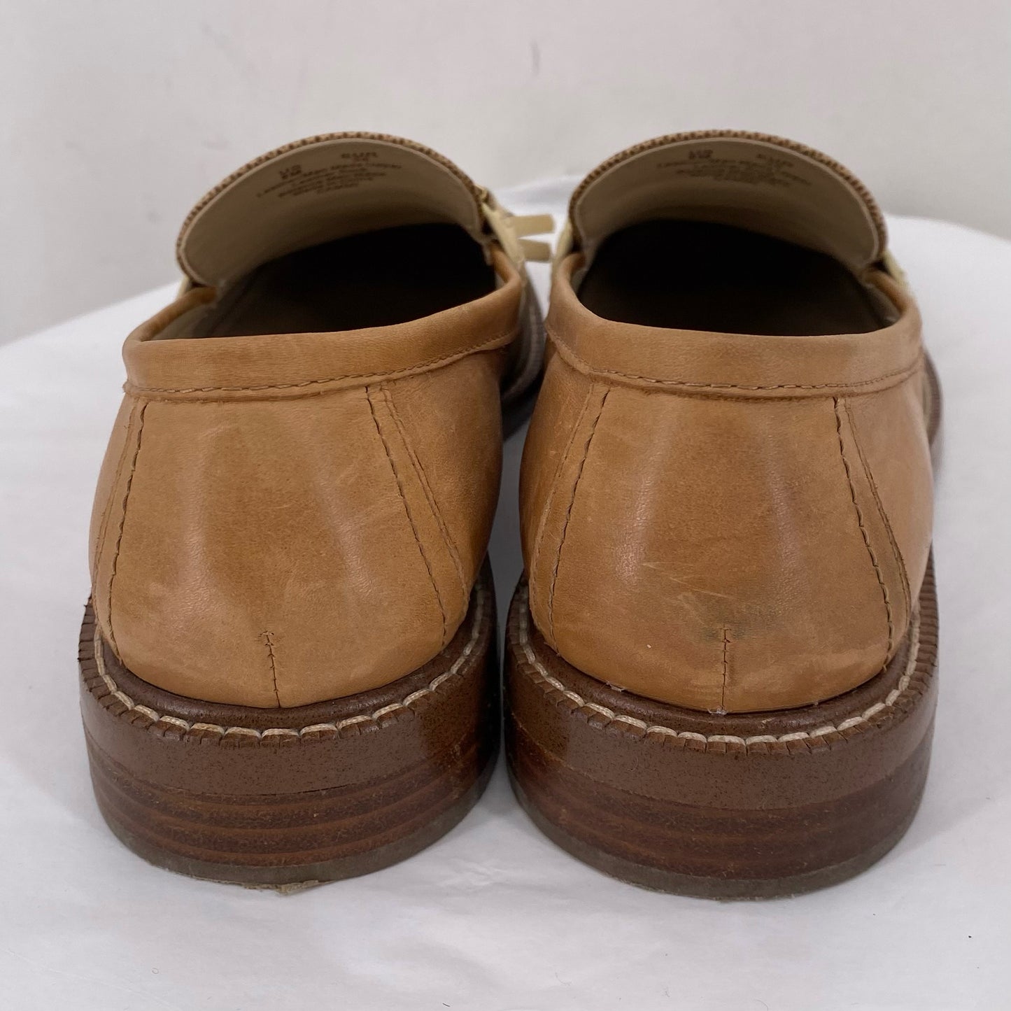 Tan W Shoe Size 8 SAM EDDELMAN Loafer