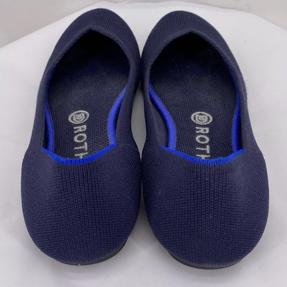 Navy W Shoe Size 8.5 ROTHY'S Flats