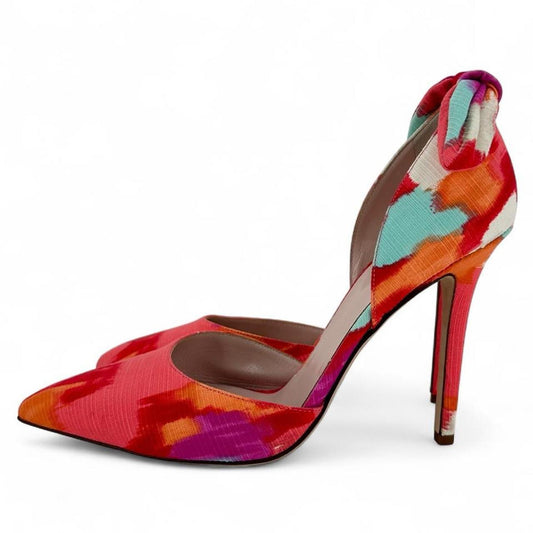 PINK/ORANGE W Shoe Size 10 KATE SPADE Heels