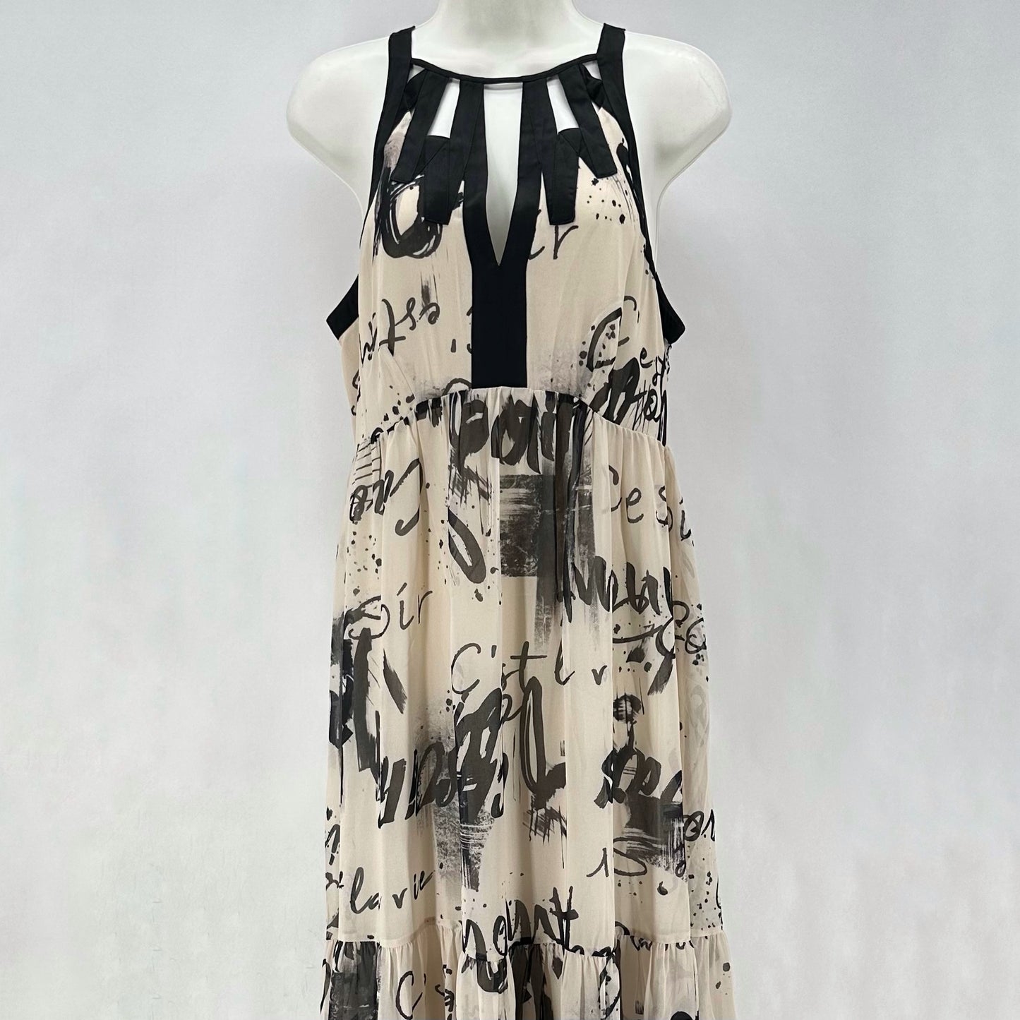 Size 8 MINT VELVET WRITING Dress