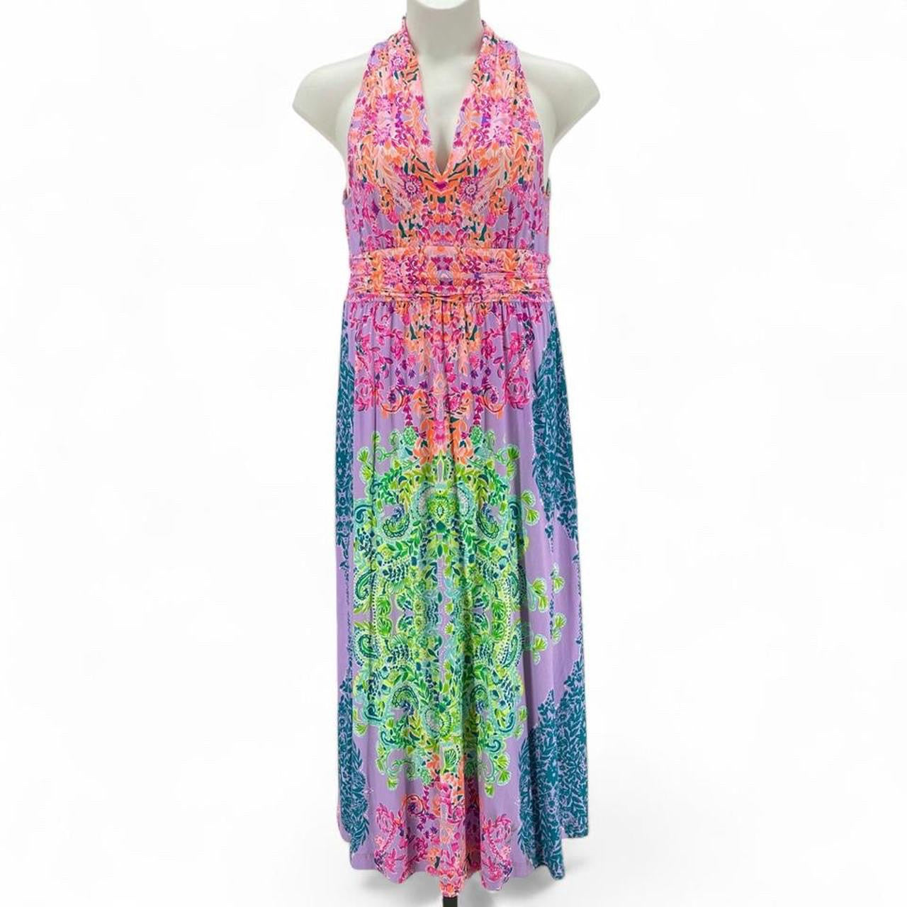 Size L LILLY PULITZER Floral Dress
