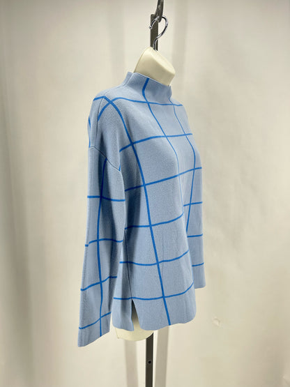 Size S LOFT Checkered Sweater