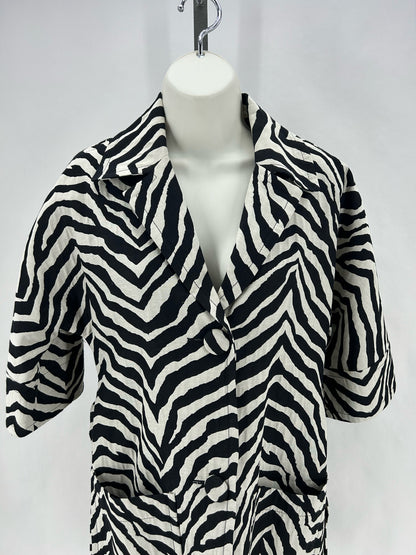 Size 0 TRINA TURK ZEBRA Jacket