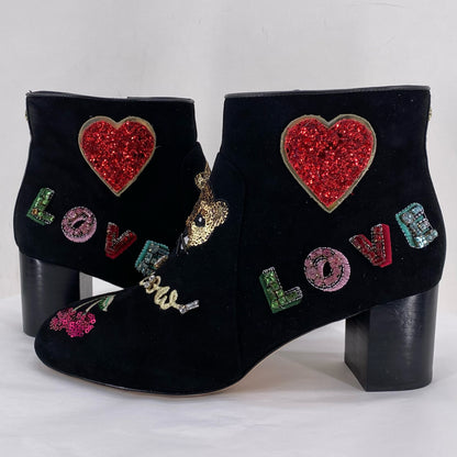 Black W Shoe Size 7 KATE SPADE Boots