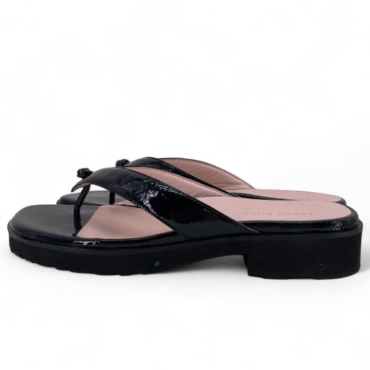 Black W Shoe Size 9 TARYN ROSE Sandals