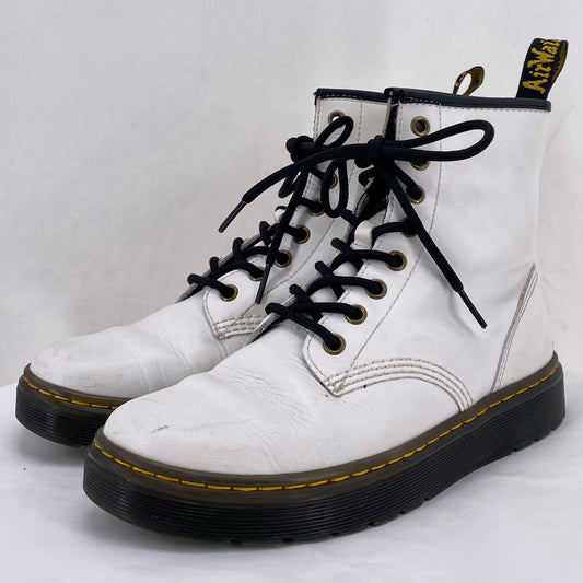 White W Shoe Size 7 DR. MARTENS Boots