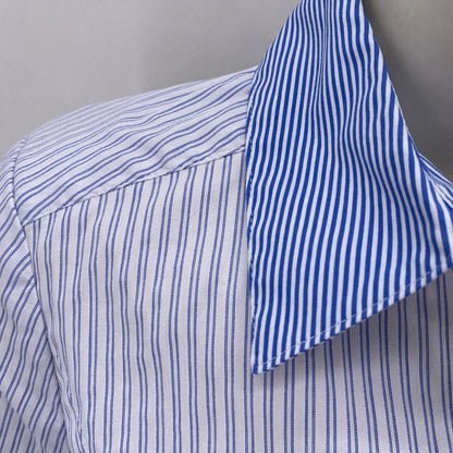 Size 0 WHITE HOUSE BLACK Stripe Shirt