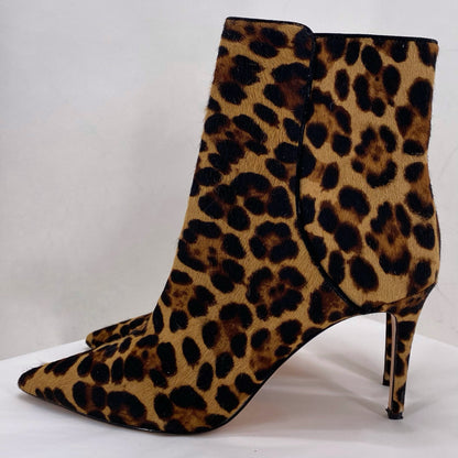 BLACK/TAN W Shoe Size 8.5 J CREW shooties/booties