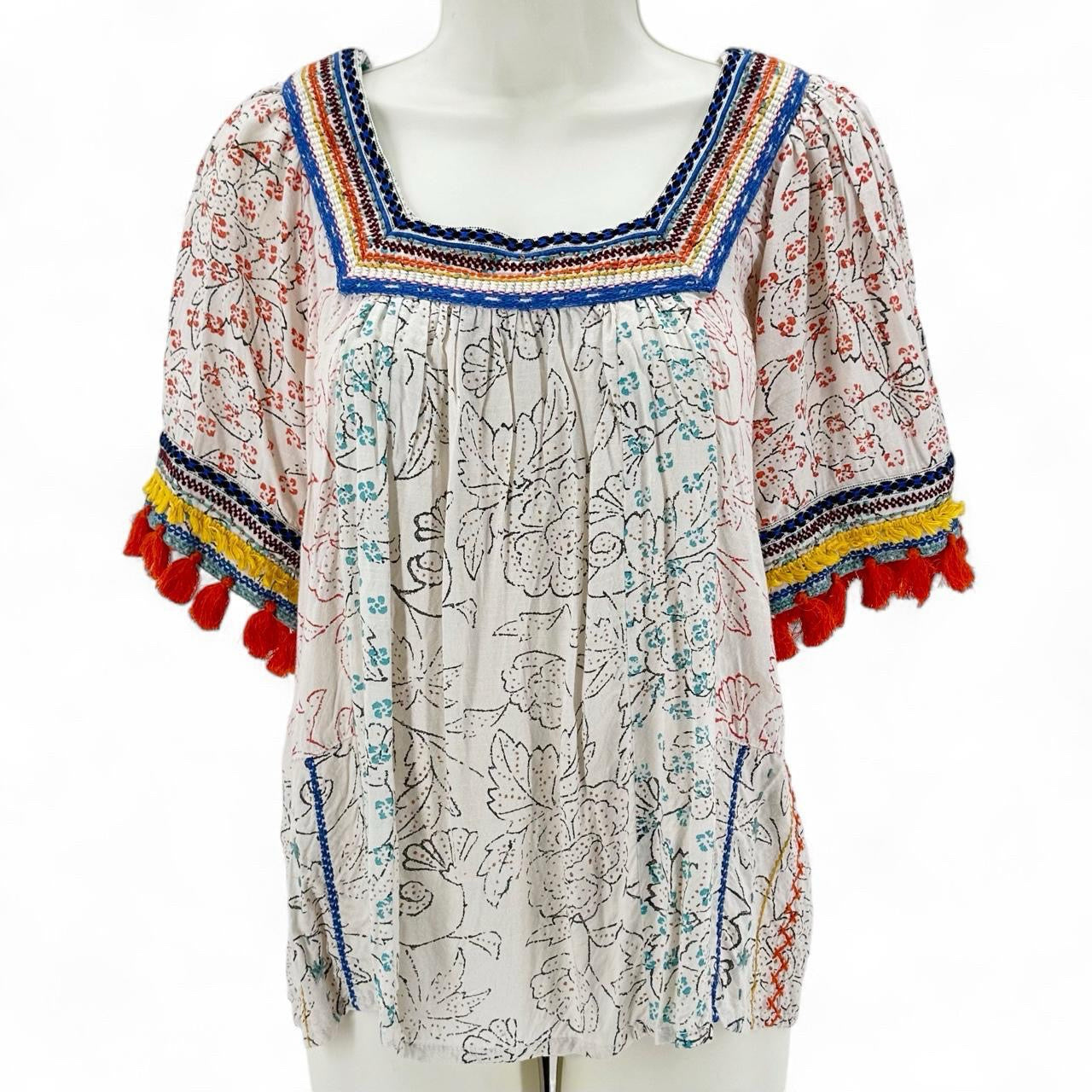 Size S MAEVE Floral Shirt