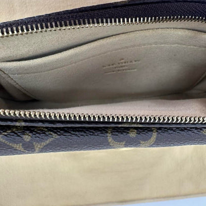 BROWN LOUIS VUITTON Wristlet