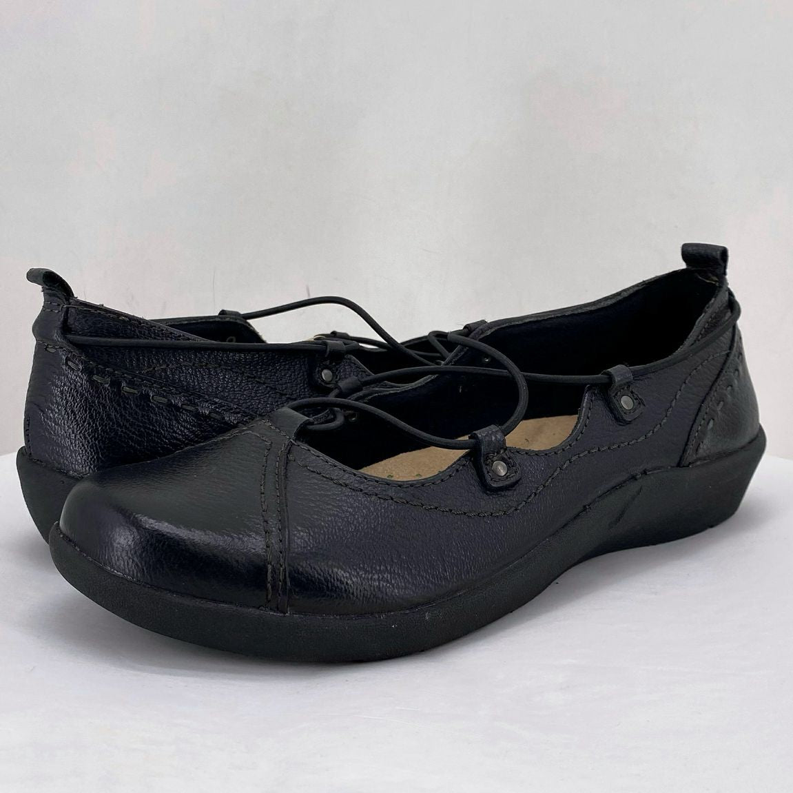 Black W Shoe Size 9.5 EARTH ORIGINS Flats