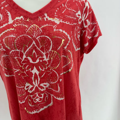 Size 3 ZENERGY Floral Shirt