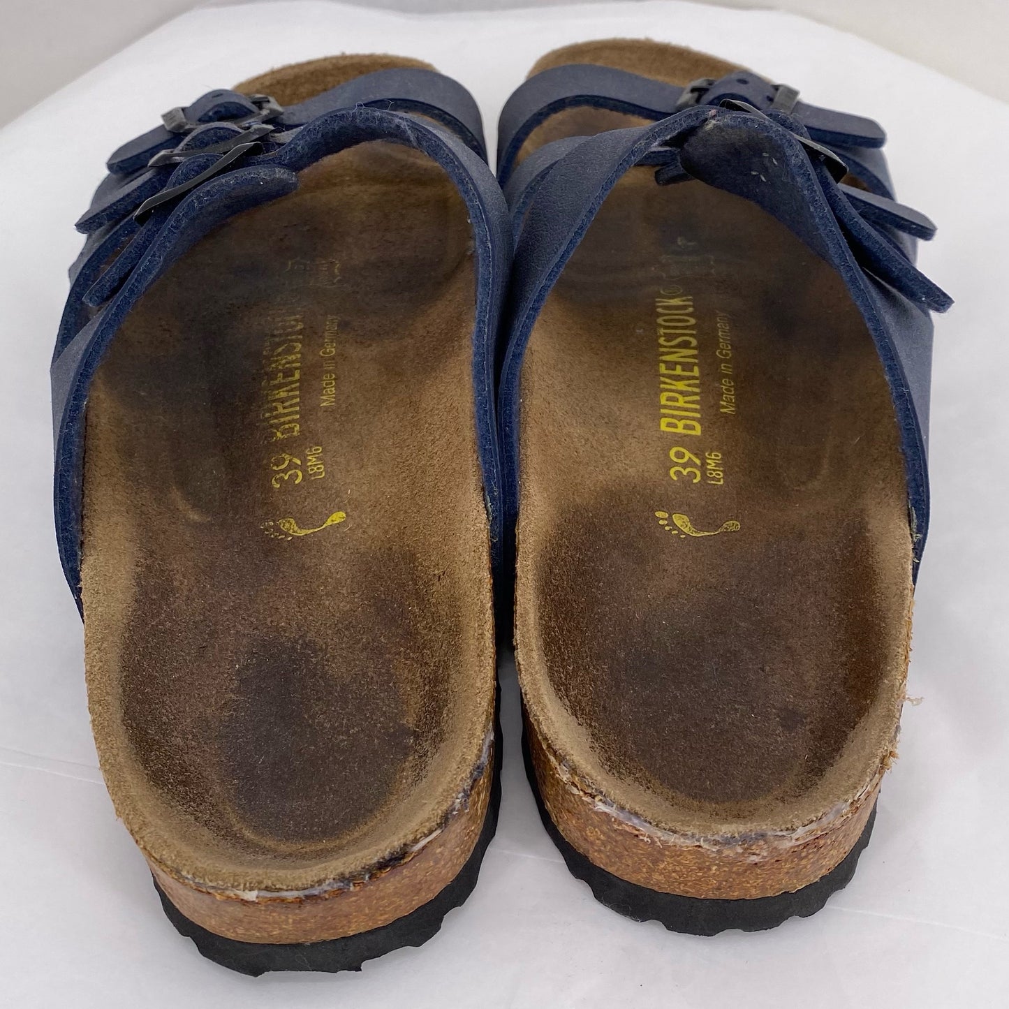 Navy W Shoe Size 8 BIRKENSTOCK Sandals