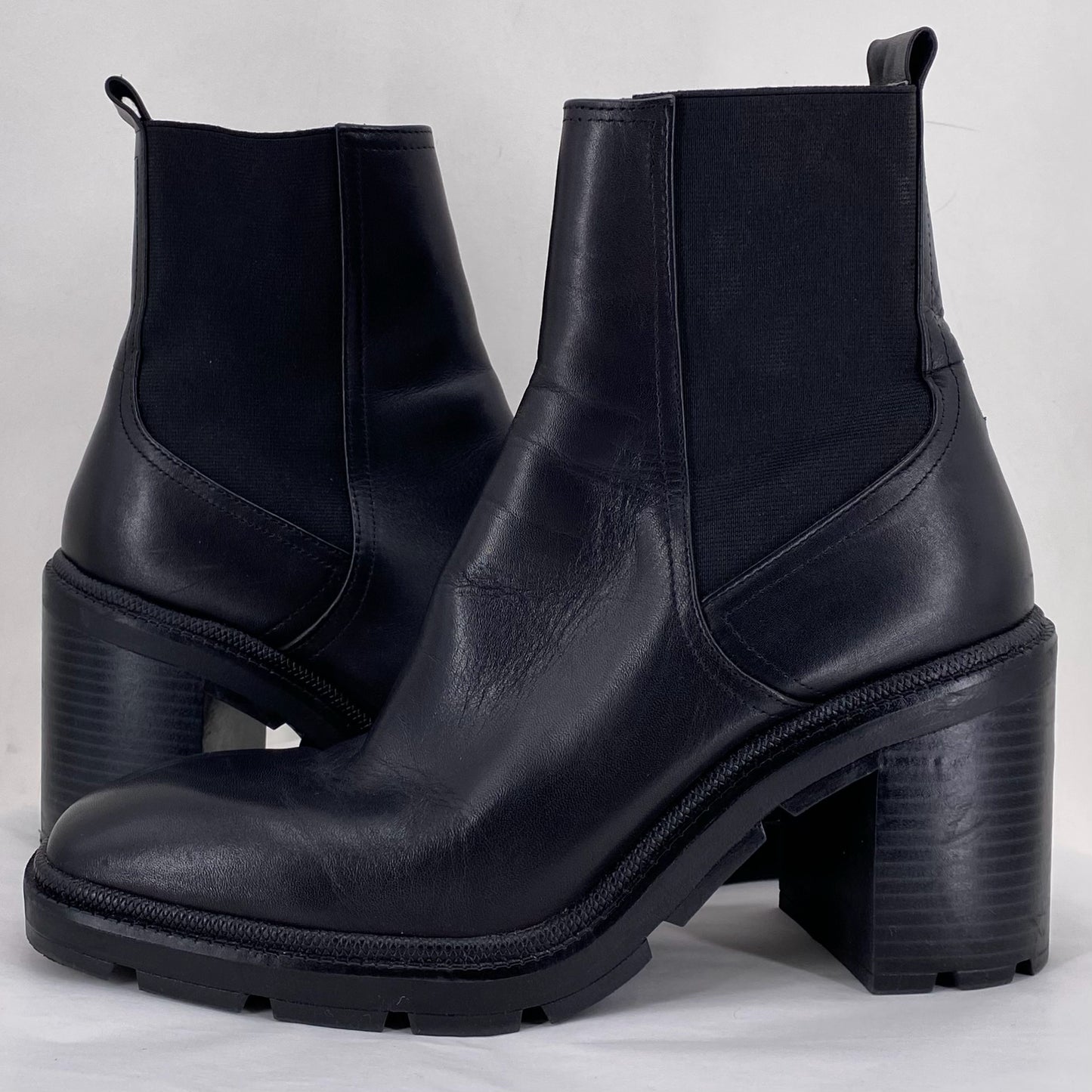 Black W Shoe Size 41 ZARA Boots