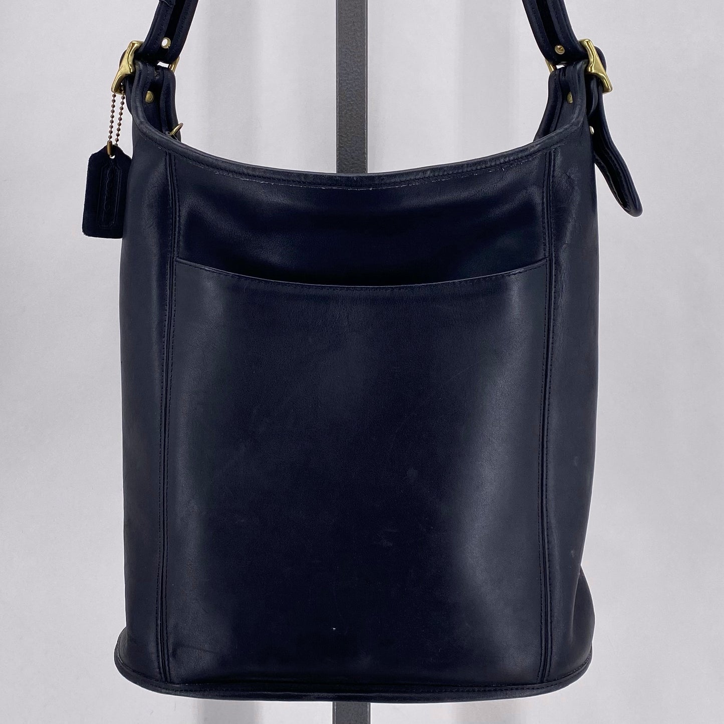 Black COACH Leather Shoulder Bag
