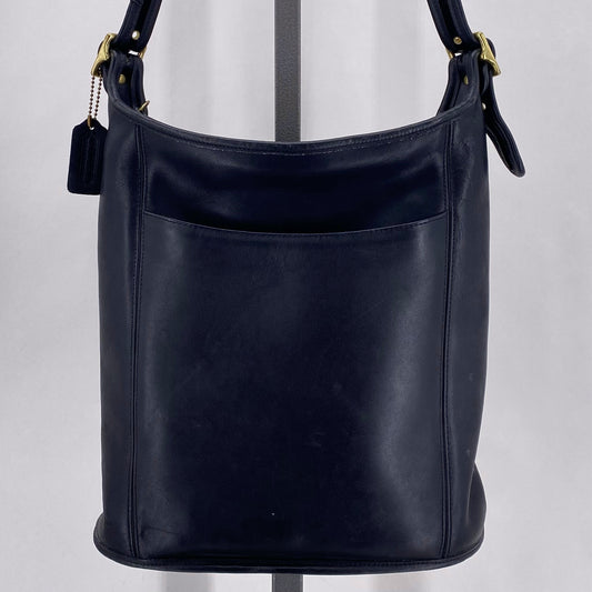 Black COACH Leather Shoulder Bag