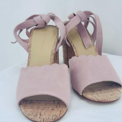 Pink W Shoe Size 9.5 MARC FISHER Sandals