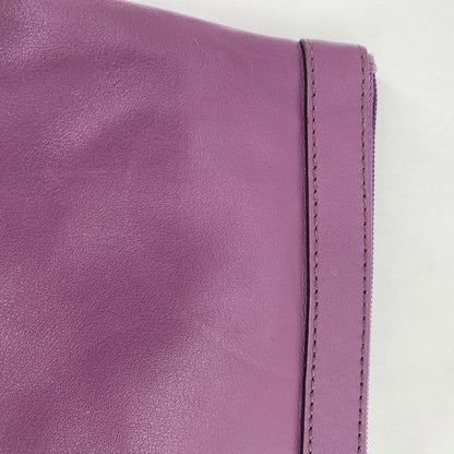 Purple COACH Wristlet