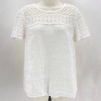 Size 6 J CREW Linen Shirt
