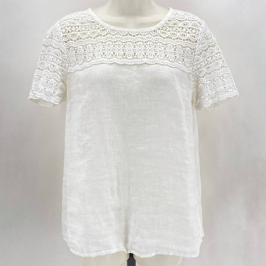 Size 6 J CREW Linen Shirt