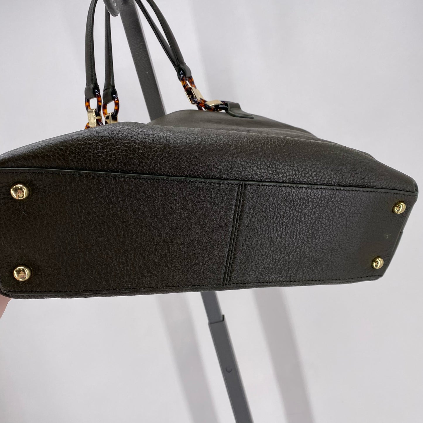 OLIVE TALBOTS Leather Satchel