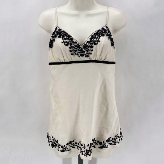 Size M WHITE HOUSE BLACK Silk Camisole