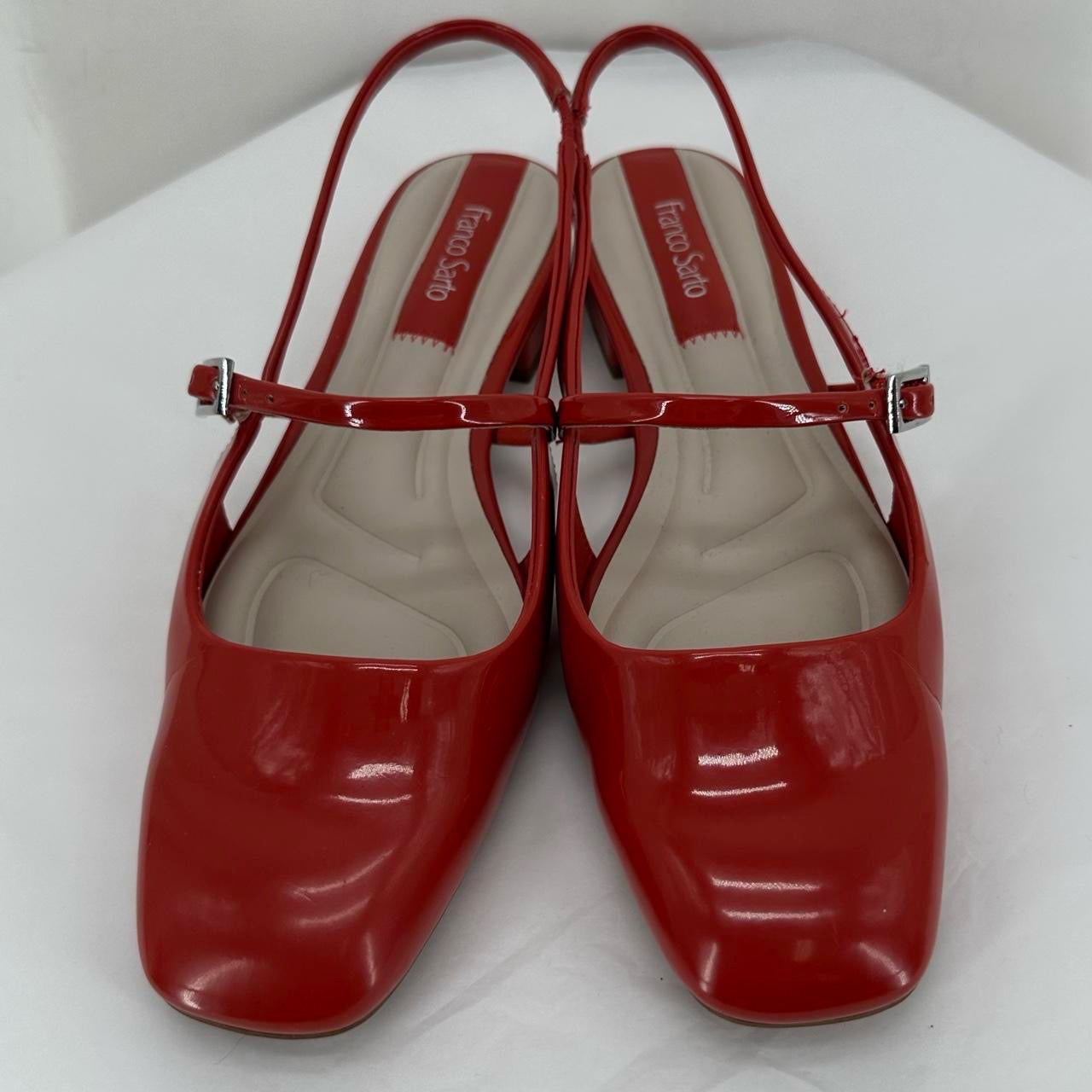 Orange W Shoe Size 8 FRANCO SARTO Flats