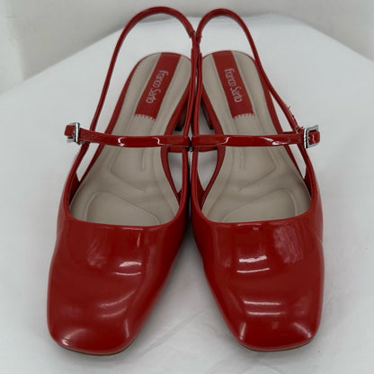 Orange W Shoe Size 8 FRANCO SARTO Flats