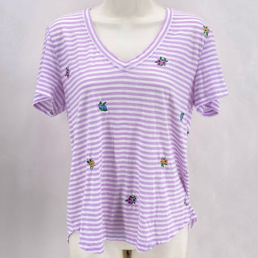 Size M LOFT Stripe Shirt