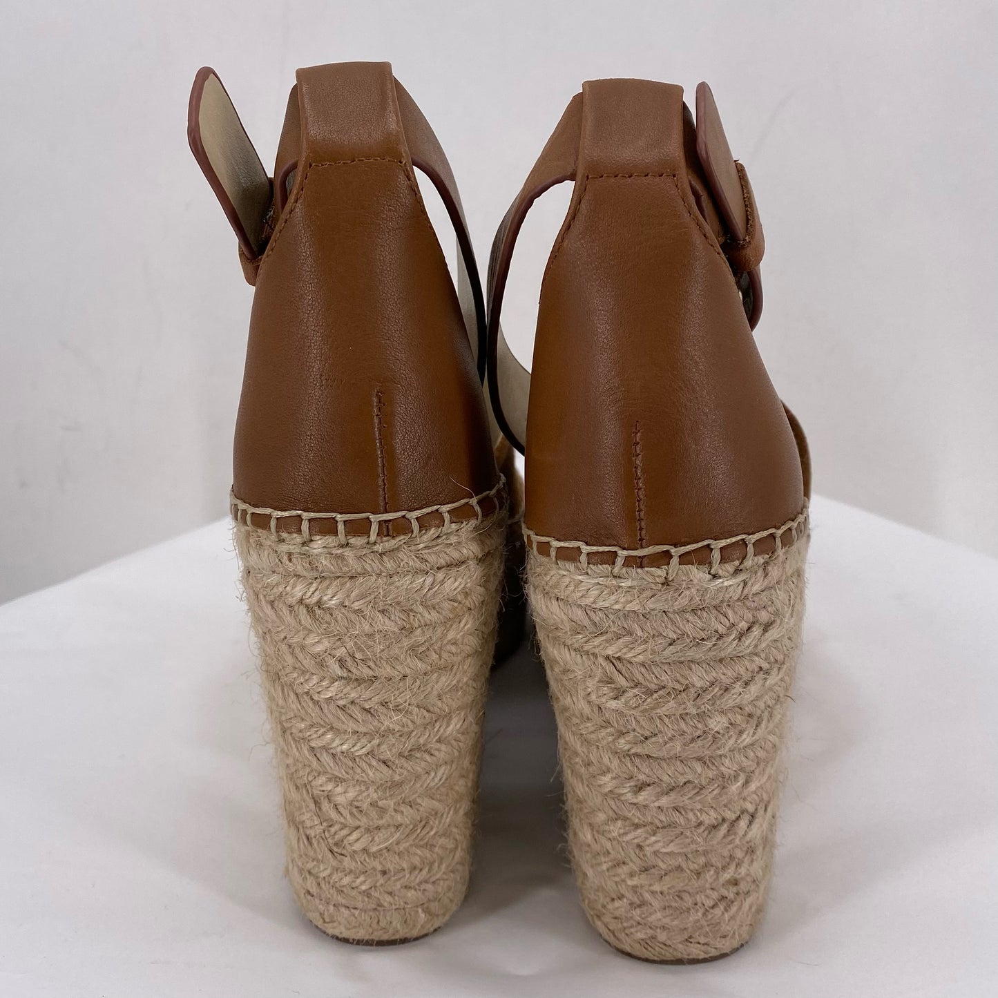 BROWN W Shoe Size 8 MARC FISHER Wedge