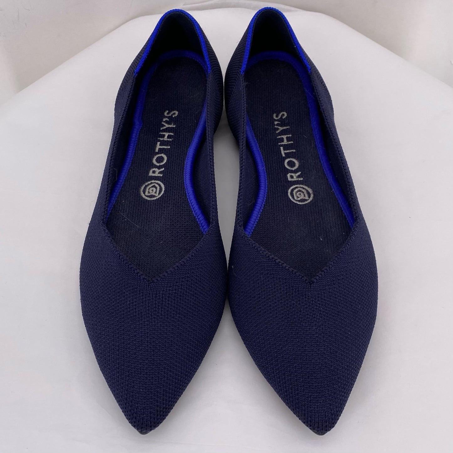 Navy W Shoe Size 9.5 ROTHY'S Flats