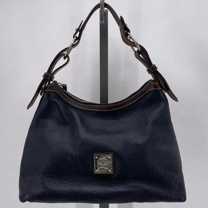 Navy DOONEY & BOURKE Leather Shoulder Bag