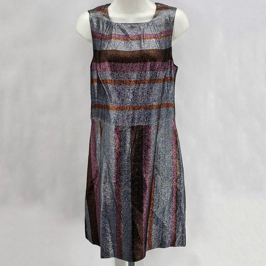 Size 4 DEREK LAM Stripe Dress